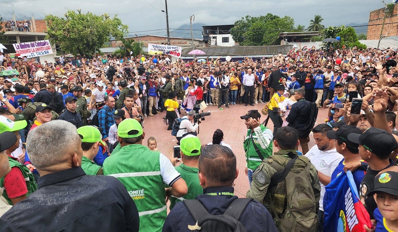 Gustavo Petro en El Tarra