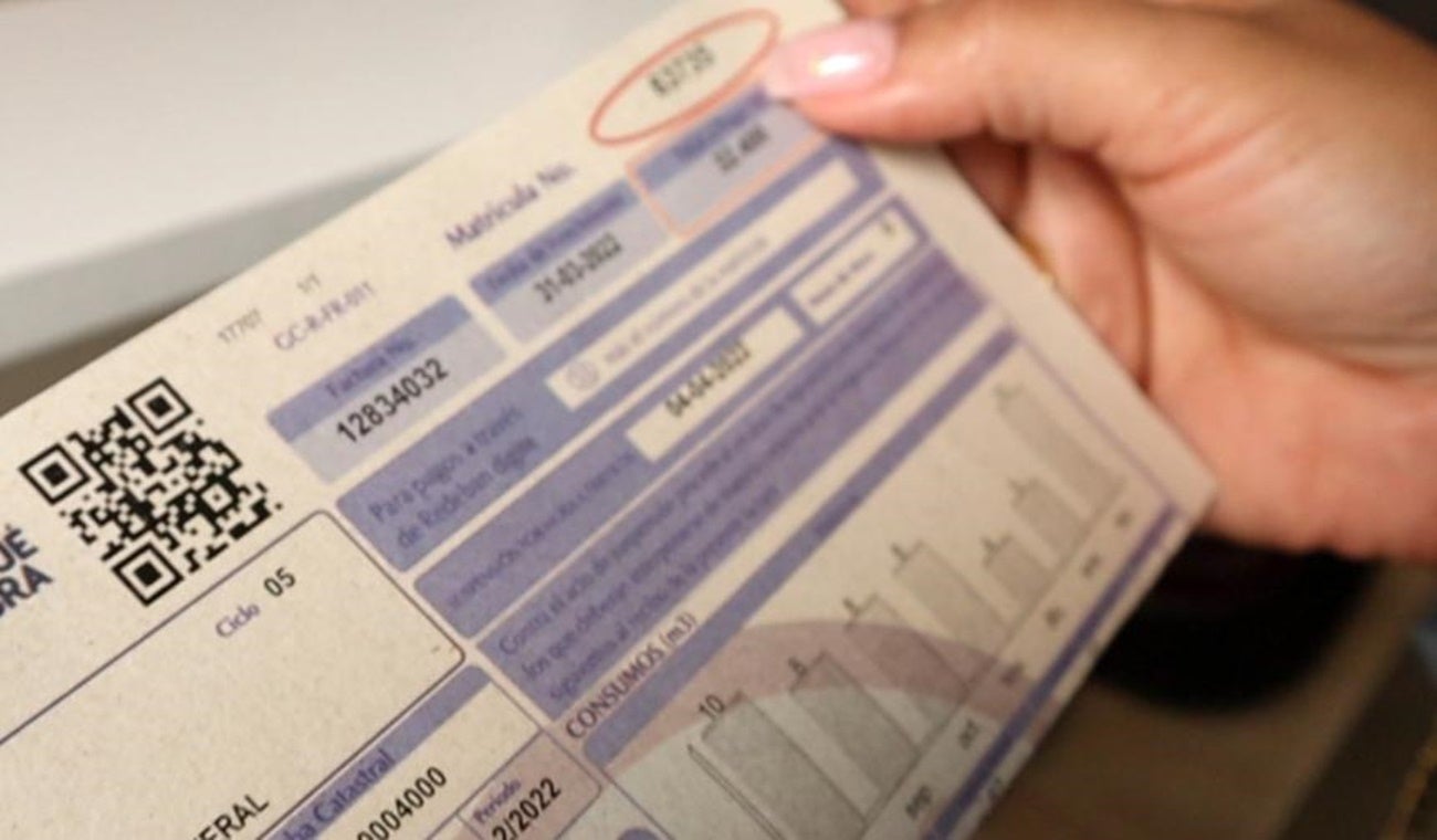 Pago en las facturas