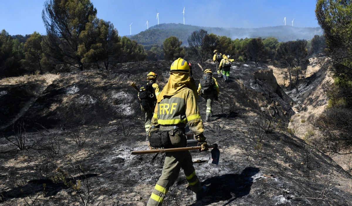 Incendios en España