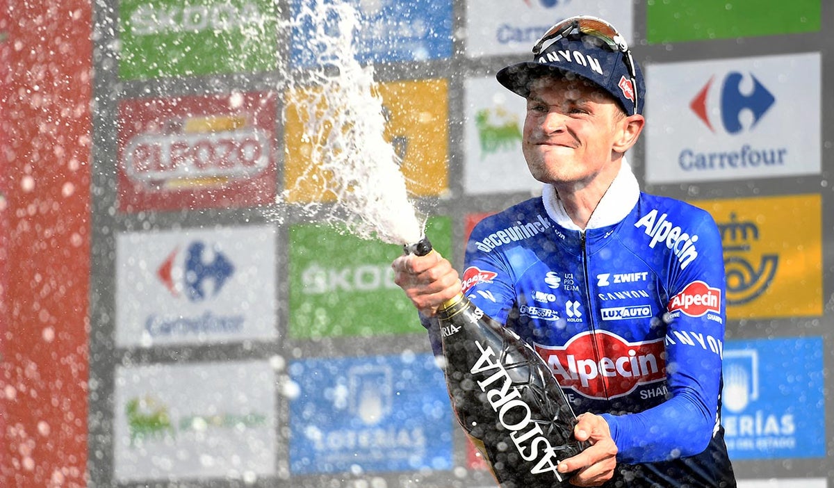Jay Vine, ciclista del Alpecin-Deceuninck