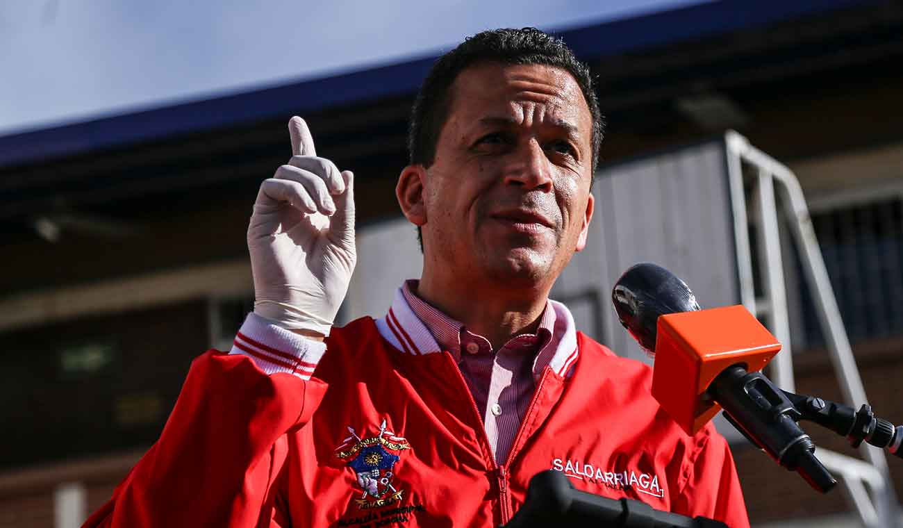 Saldarriaga no firmó convenio de Bogotá con Soacha La FM