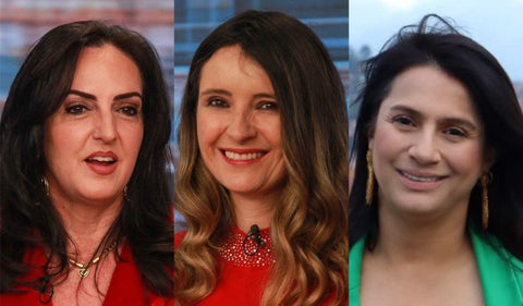 María Fernanda Cabal, Paloma Valencia y Paola Holguín