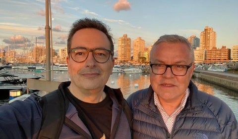 Mauricio Arroyave y Néstor Osuna