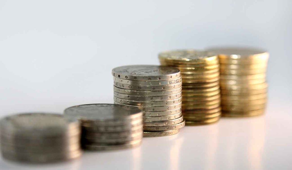 Monedas pesos colombianos