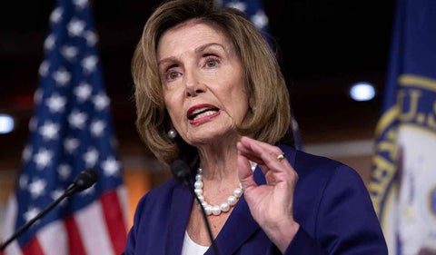 Nancy Pelosi, presidenta de la Cámara de Representantes de EE.UU.