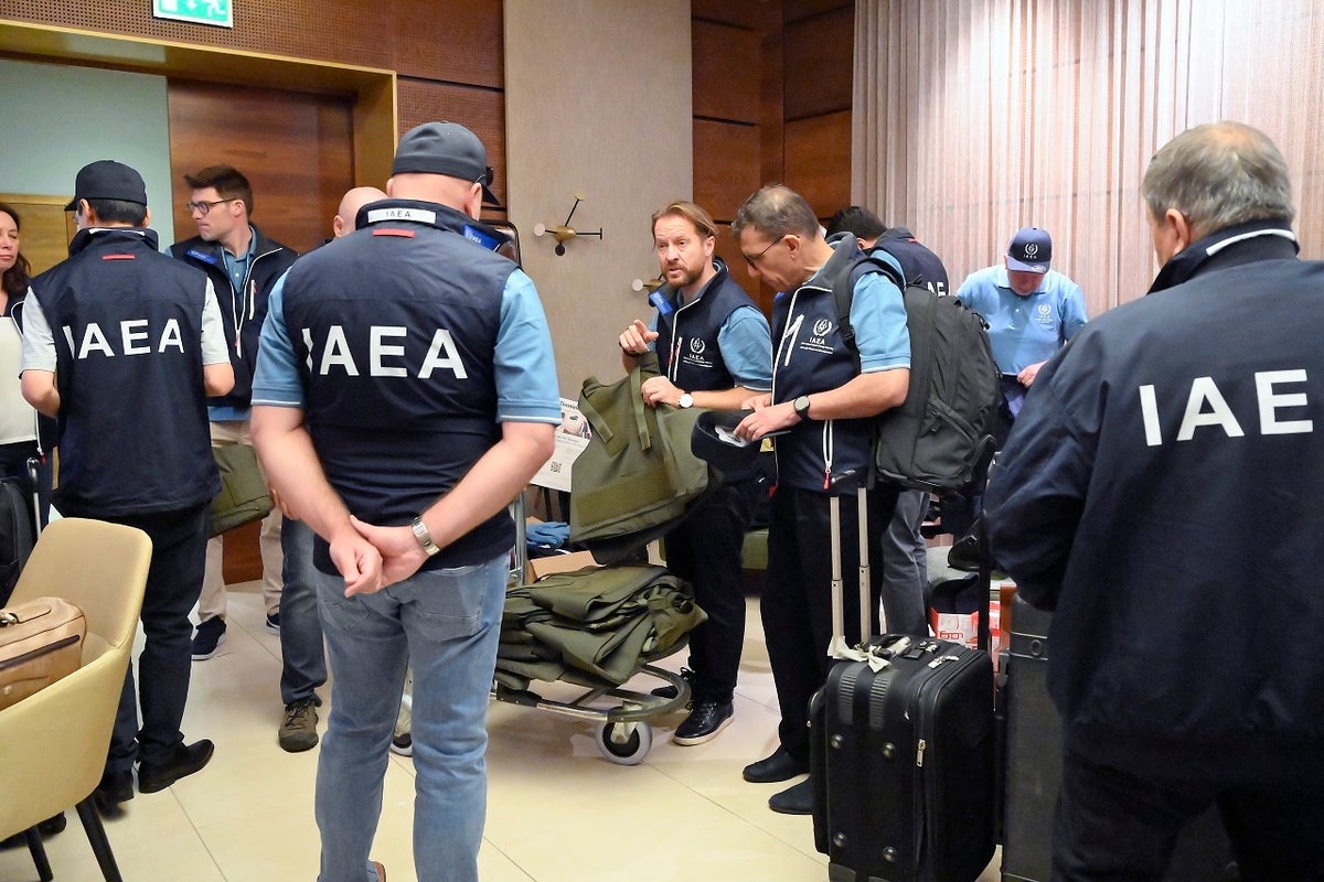 Inspectores del OIEA en Ucrania