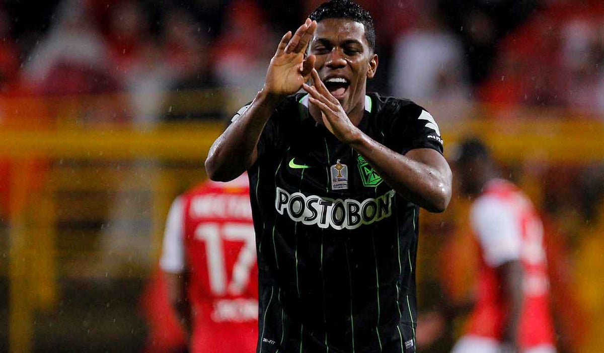 Orlando Berrío, jugador de Atlético Nacional