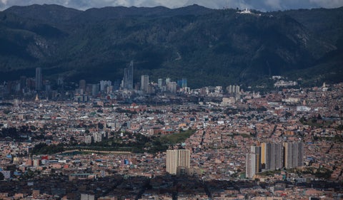 Panorámica de Bogotá