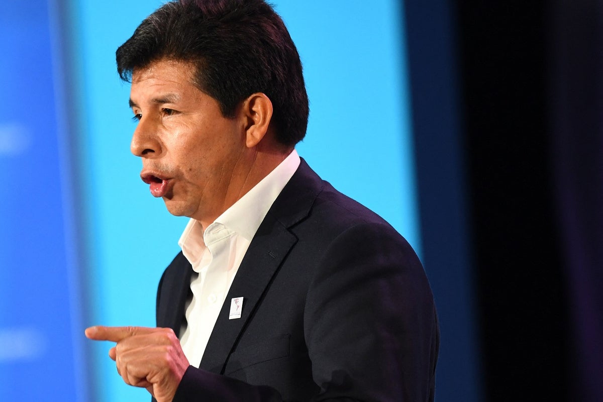 Pedro Castillo, presidente del Perú