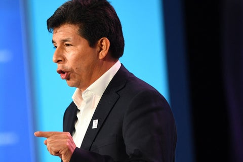 Pedro Castillo, presidente del Perú
