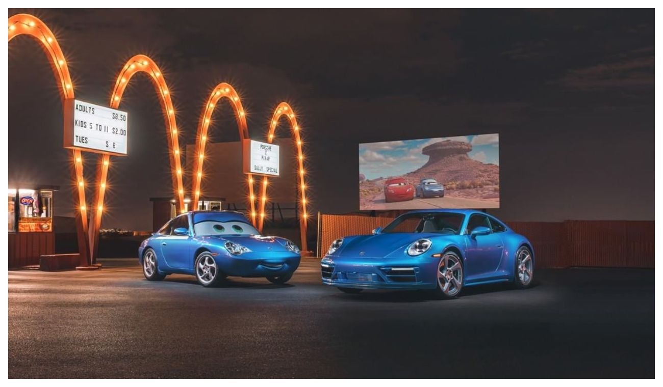 Porsche, que inspiró película Cars