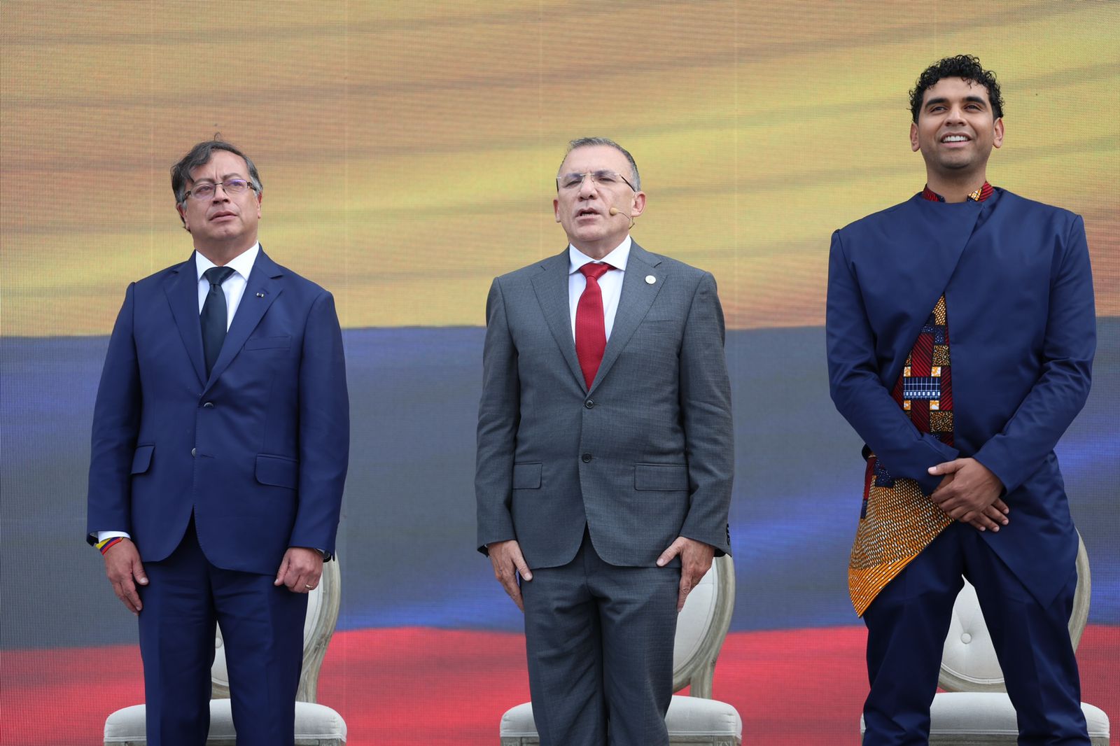 Roy Barreras, Gustavo Petro y David Racero