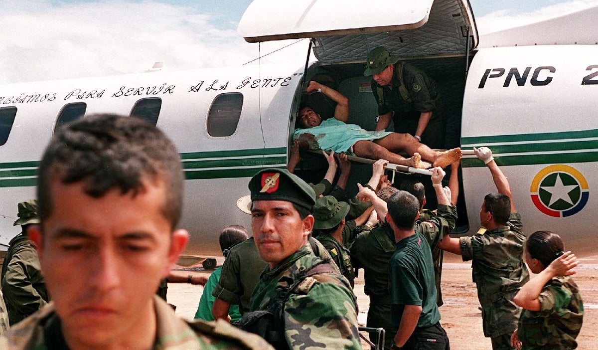 Toma de Miraflores en 1998