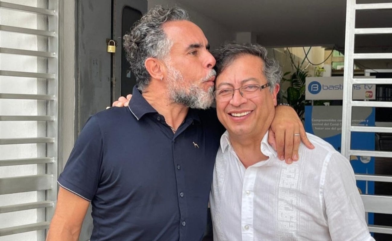 Armando Benedetti y Gustavo Petro