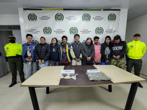 Autoridades desarticularon banda de “los Bolivarianos” dedicada al microtráfico en Bogotá