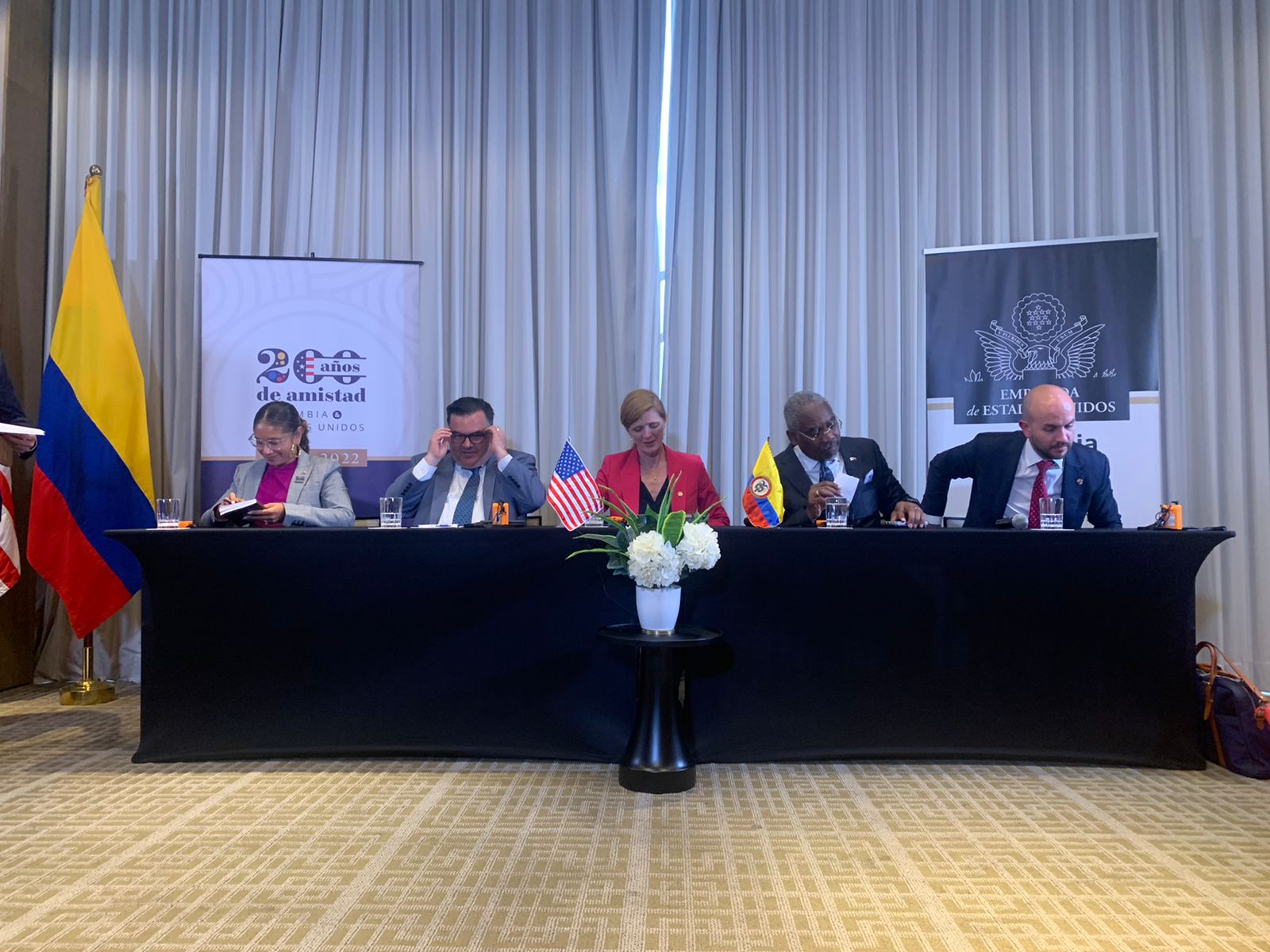 Delegación de EE.UU. para la posesión de Gustavo Petro