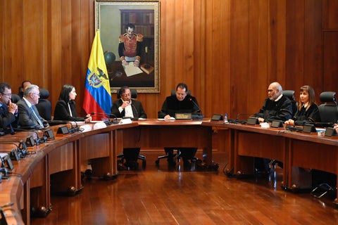 Presidente Gustavo Petro y Consejo de Estado