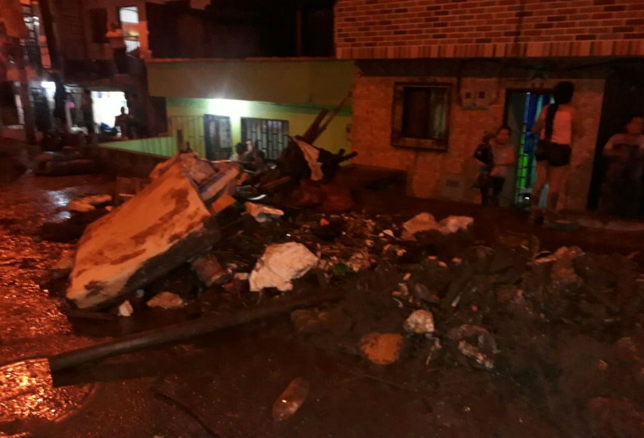 Afectados por lluvias
