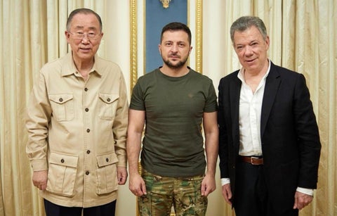 Santos y Zelensky