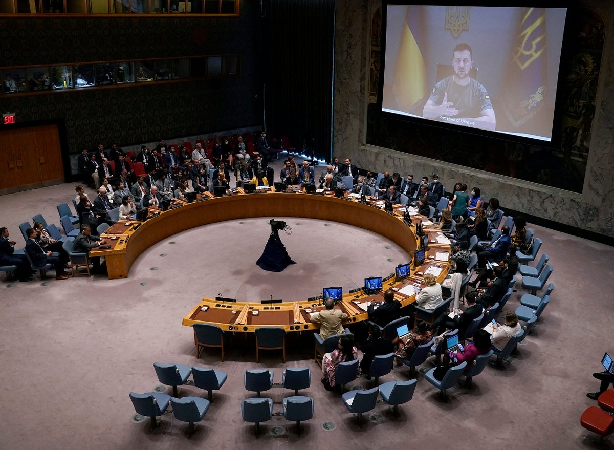 Zelensky Consejo de Seguridad de la ONU