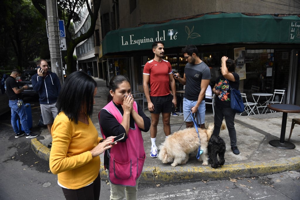 Temblor en México
