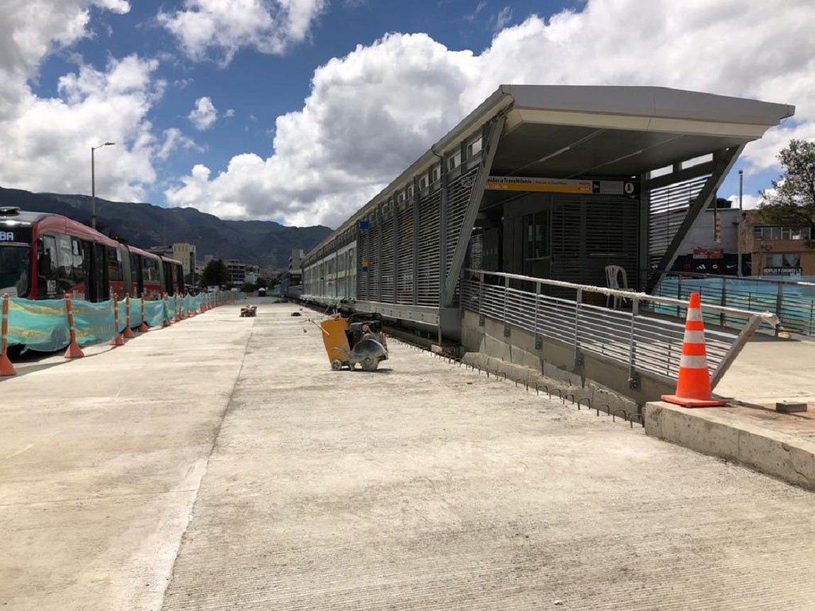 Próximamente se entregará la estación de Transmilenio de la calle 100 con avenida Suba