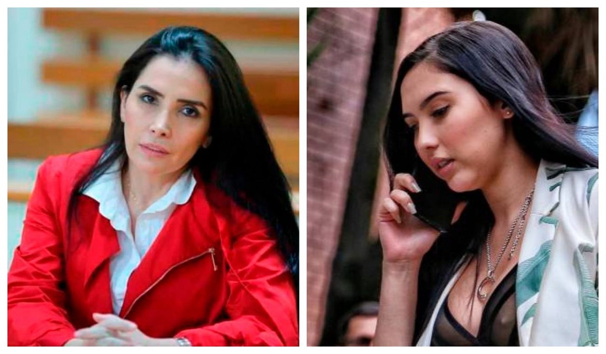 Aida Victoria Merlano y su mamá