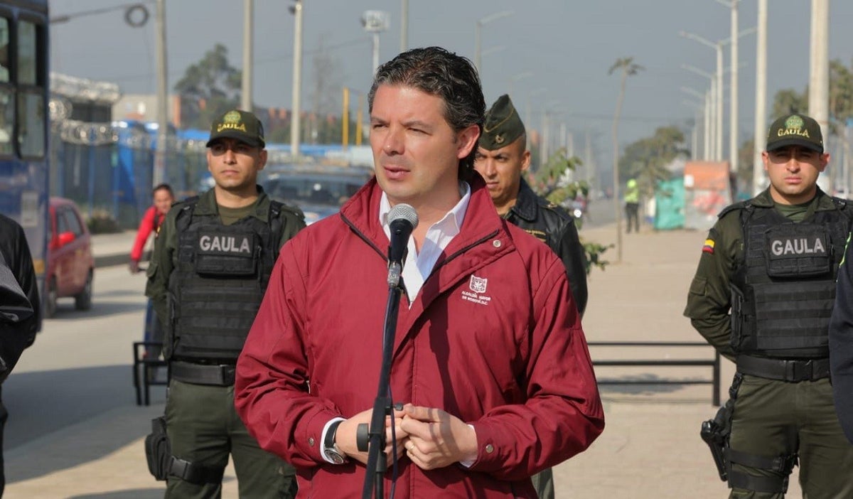 Aníbal Fernández de Soto, secretario de Seguridad de Bogotá