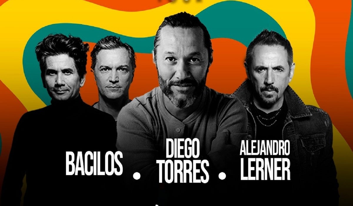 Bacilos, Diego Torres y Alejandro Lerner