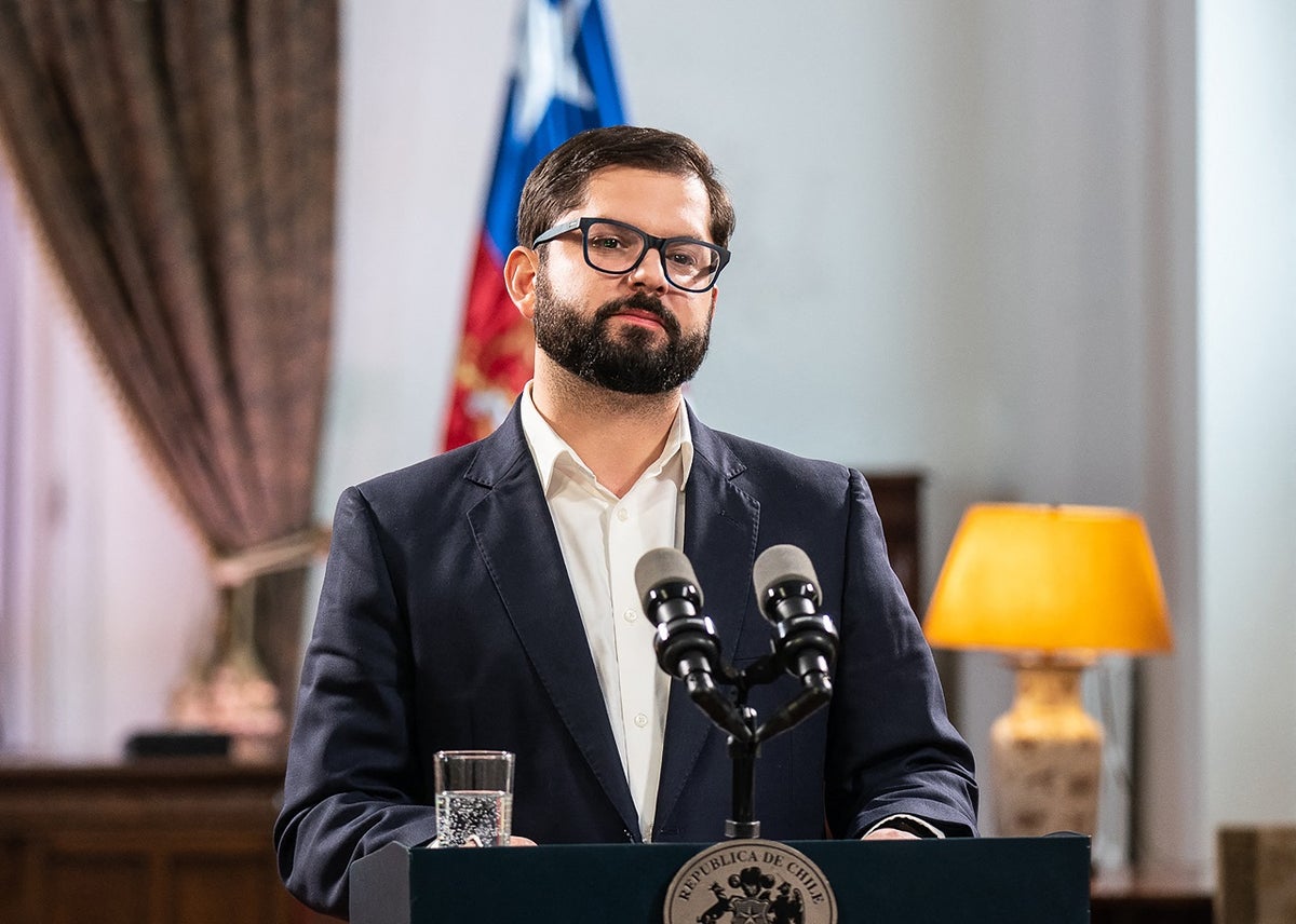Gabriel Boric, presidente de Chile