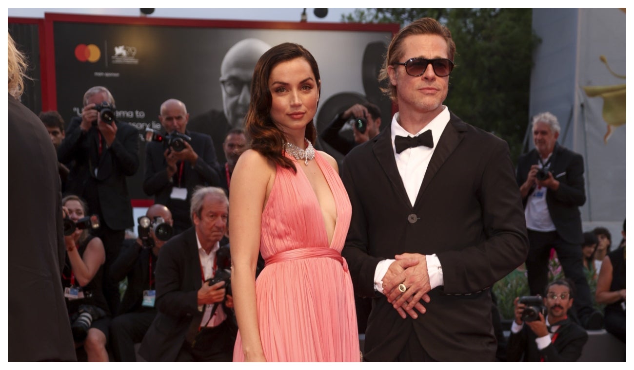 Brad Pitt y Ana de Armas