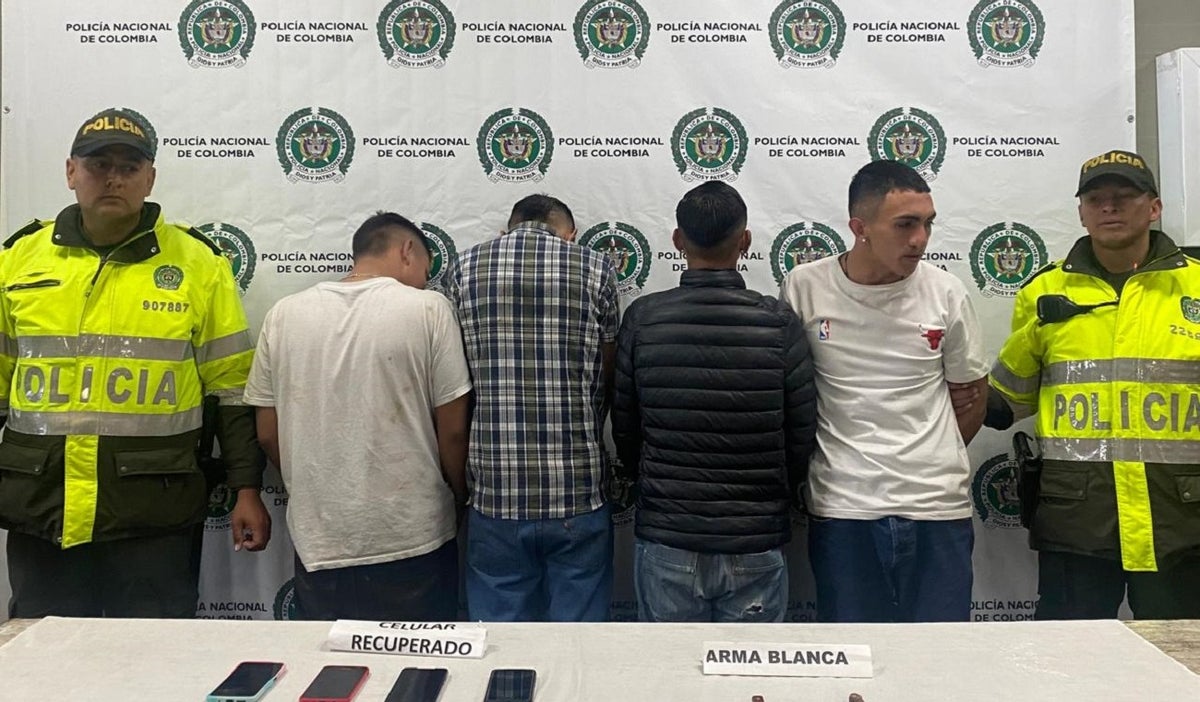 Capturan a tres menores y un adulto por atraco masivo en SITP