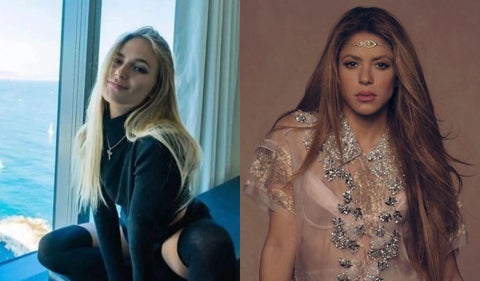 Clara Chia y Shakira