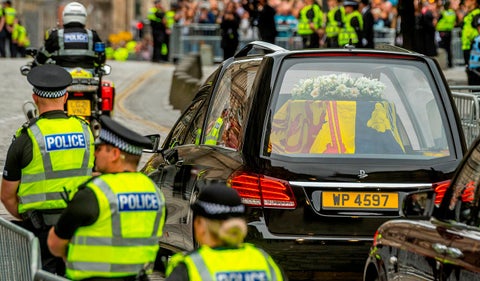 Cortejo fúnebre de la Reina Isabel II