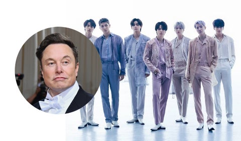 Elon Musk y BTS