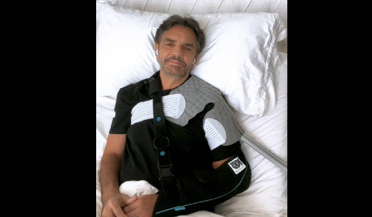 Eugenio Derbez aparece tras accidente