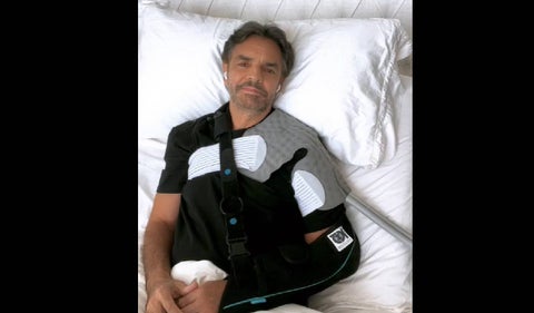 Eugenio Derbez aparece tras accidente