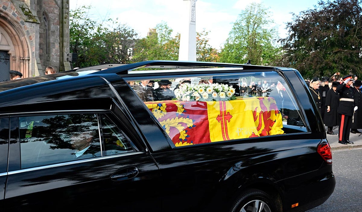 Feretro de Isabel II