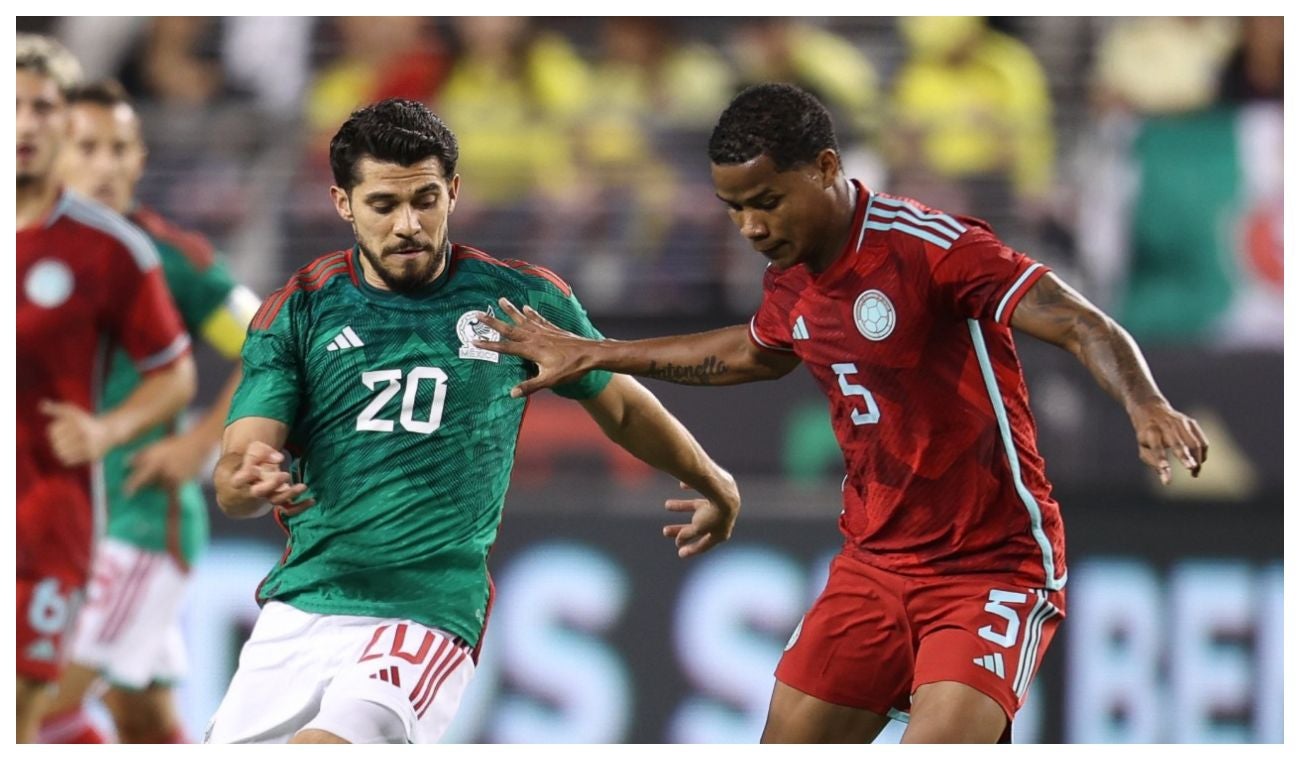 Selección Colombia vs México