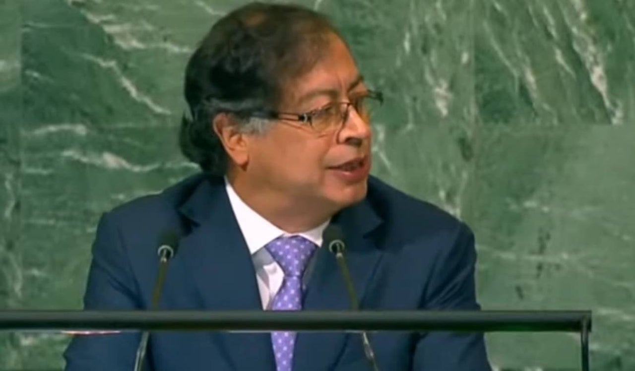 Gustavo Petro en Asamblea de la ONU critica a quienes lo ponen como excusa