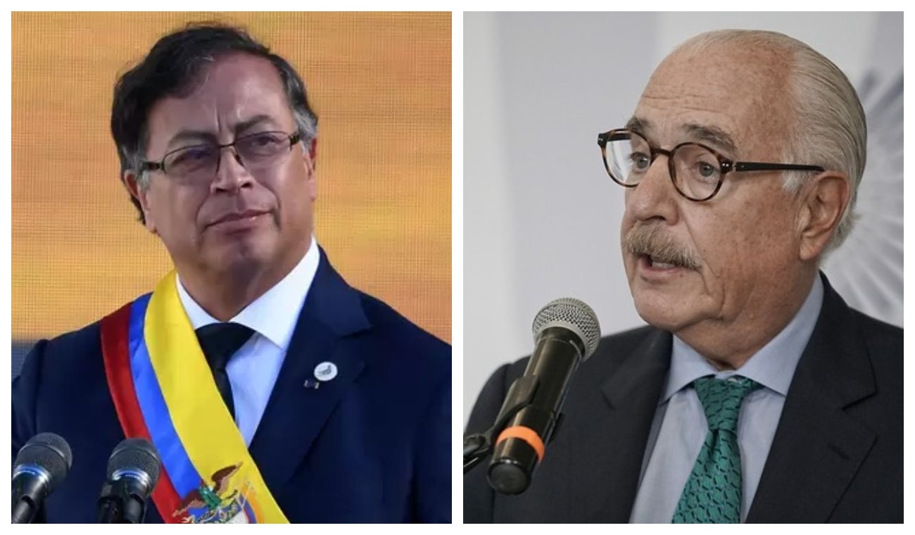 Gustavo Petro y Andrés Pastrana