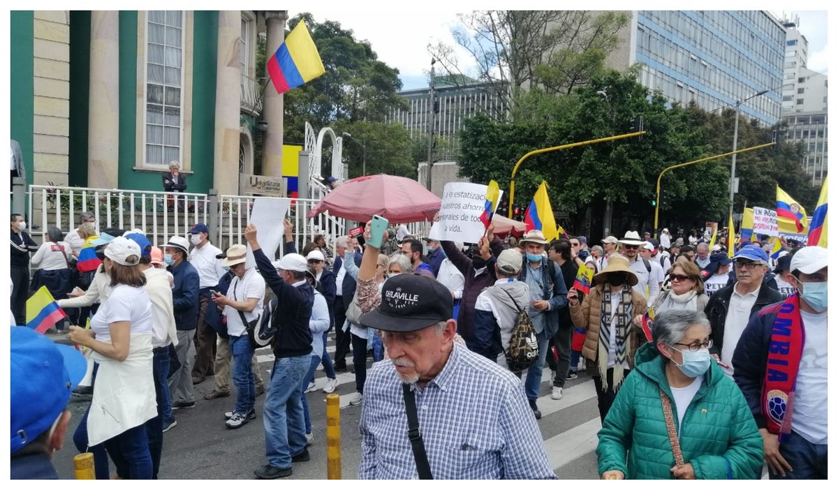 Gustavo Petro y las marchas en contra de su Gobierno