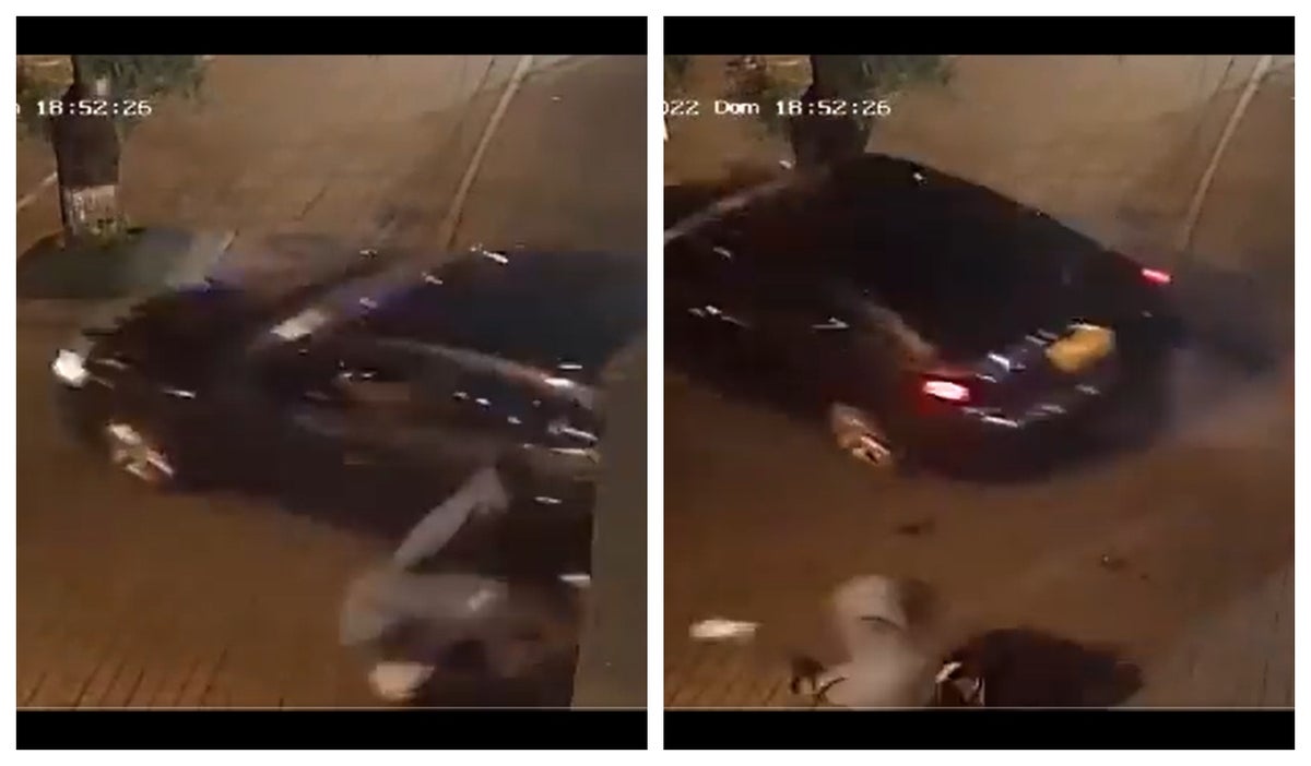 Atropellan a mujer en un parqueadero