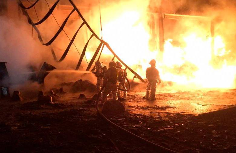 incendio en Bulgaria