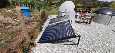 Granja usan excremento para generar energía