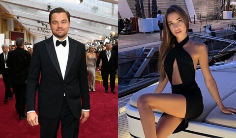 Leonardo DiCaprio y María Beregova, su novia ucraniana