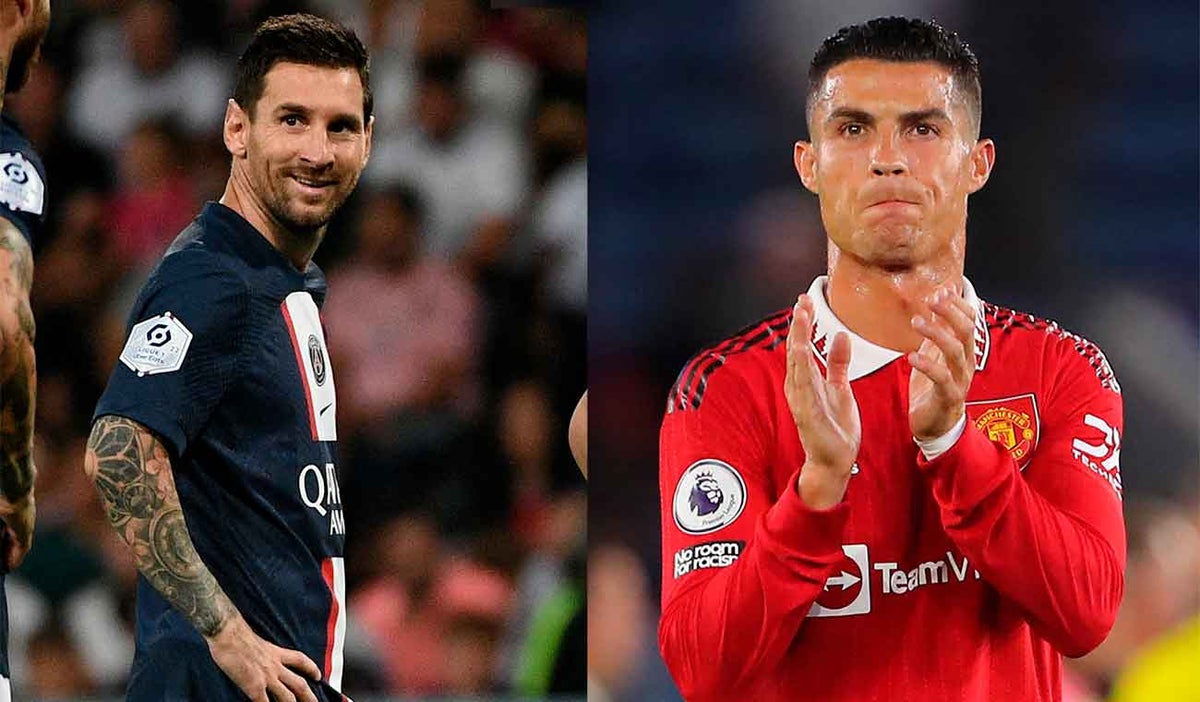 Lionel Messi y Cristiano Ronaldo