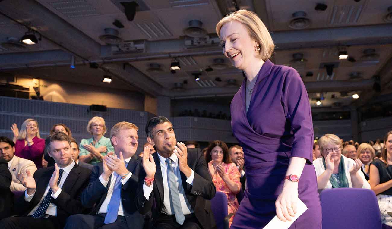 Liz Truss, nueva primera ministra de Reino Unido