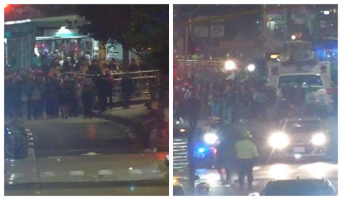 Manifestaciones en Bogotá