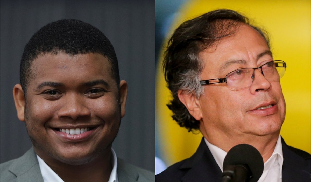 Miguel Polo Polo y Gustavo Petro